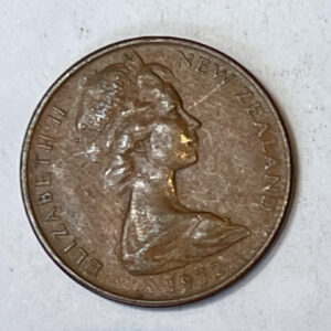 1972 New Zealand 2 Cent
