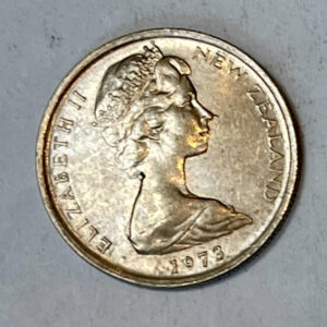 1973 New Zealand 5 Cent