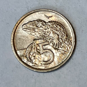 1973 New Zealand 5 Cent