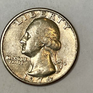 “1974 D USA ¼ Dollar”