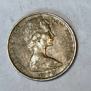 1974 New Zealand 10 cents