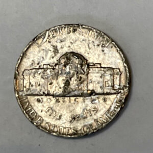 “1975 NO MINT MARK USA 5 Cents”