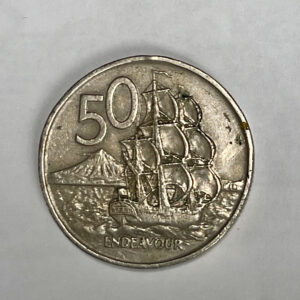 1975 New Zealand 50 Cent