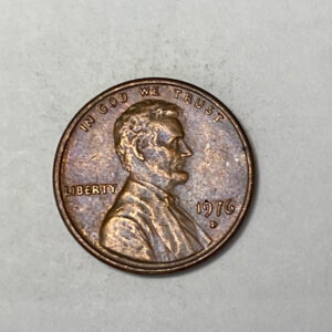 “1976 D USA 1 CENT”