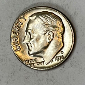 “1976 D USA 1 Dime”