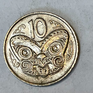 1976 New Zealand 10 cents