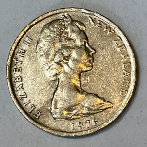 1976 New Zealand 20 cents