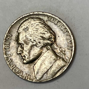 “1977 NO MINT MARK USA 5 Cents”