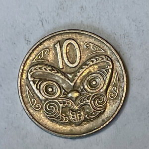 1978 New Zealand 10 cents