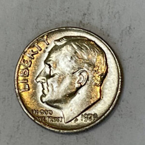 “1979  NO MINT MARK USA 1 Dime”