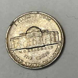 “1979 NO MINT MARK (a little dint) USA 5 Cents”