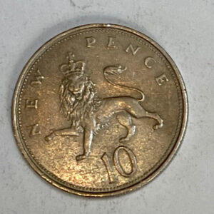1971 UK 10 NEW Pence