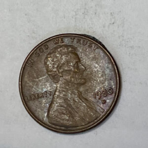 “1980 D USA 1 CENT”