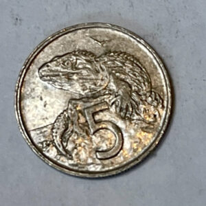 1980 New Zealand 5 Cent