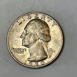 “1980 P USA ¼ Dollar”
