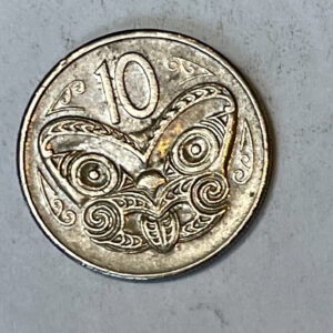 1981 New Zealand 10 cents