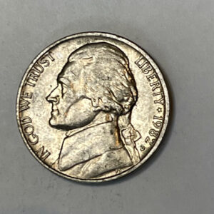 “1982 D USA 5 Cents”