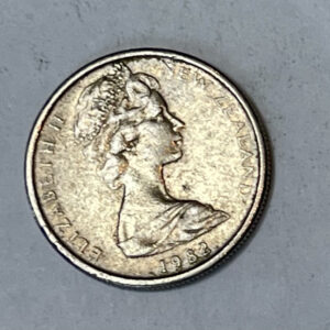 1982 New Zealand 5 Cent