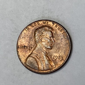 “1983 NO MINT MARK USA 1 CENT”