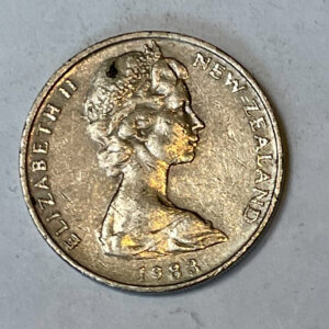 1983 New Zealand 20 cents