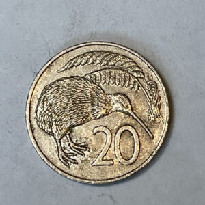 1983 New Zealand 20 cents