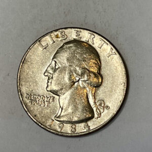 “1984 P USA ¼ Dollar”