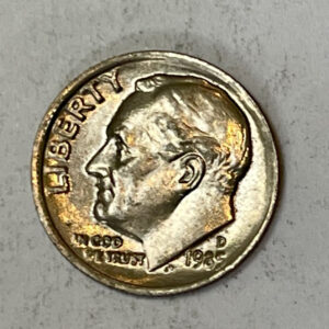 “1985 D USA 1 Dime”