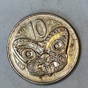 1987 New Zealand 10 cents