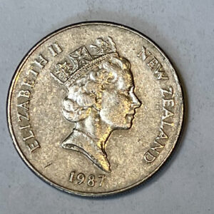 1987 New Zealand 20 cents
