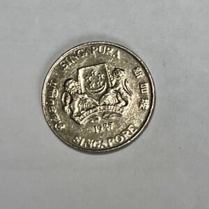 1987 Singapore 20 cents