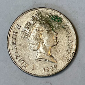 1989 New Zealand 20 cents