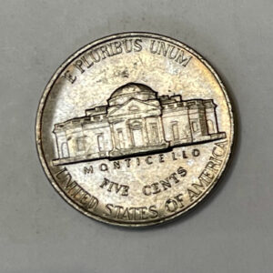 “1989 P USA 5 Cents”