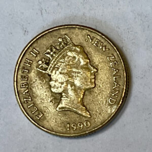 1990 New Zealand 1 dollar