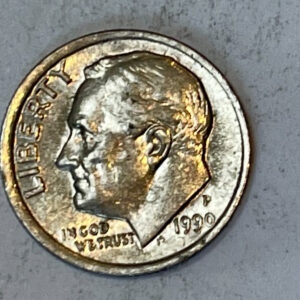 “1990 P USA 1 Dime”