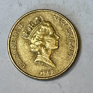 1991  New Zealand 1 dollar