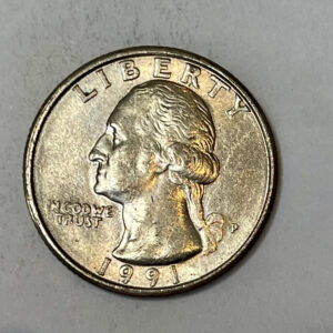 “1991 P USA ¼ Dollar”