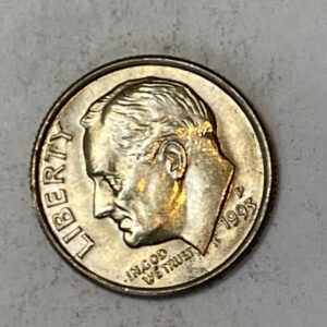 “1993 P USA 1 Dime”