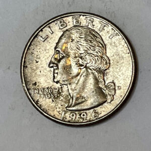 “1996 D USA ¼ Dollar”