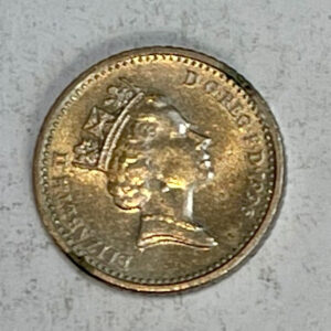 1996 UK 5 Pence
