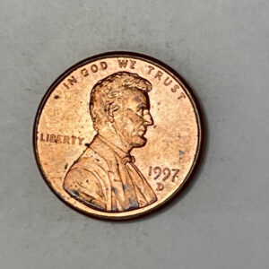 “1997 D USA 1 CENT”