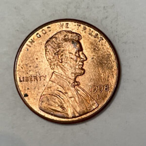 “1998 D USA 1 CENT”