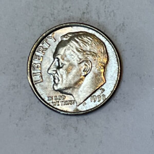 “1998 P USA Bonded Group Rose Velt 1 Dime”