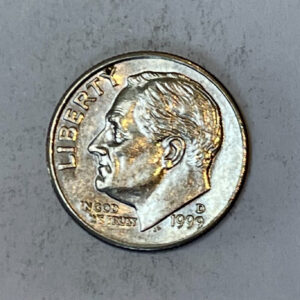 “1999 D USA 1 Dime”
