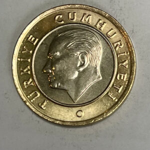 2022 Turkey 1 Lira
