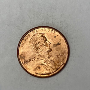 “2000 D USA 1 CENT”