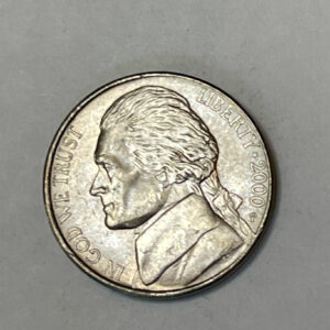 “2000 P USA 5 Cents”