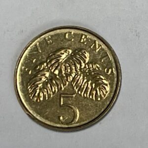 2000 Singapore 5 cents