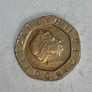 2000 UK 20 Pence