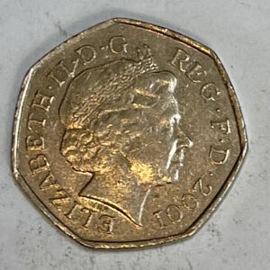 2001 UK 50 Pence