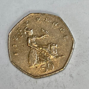 2001 UK 50 Pence